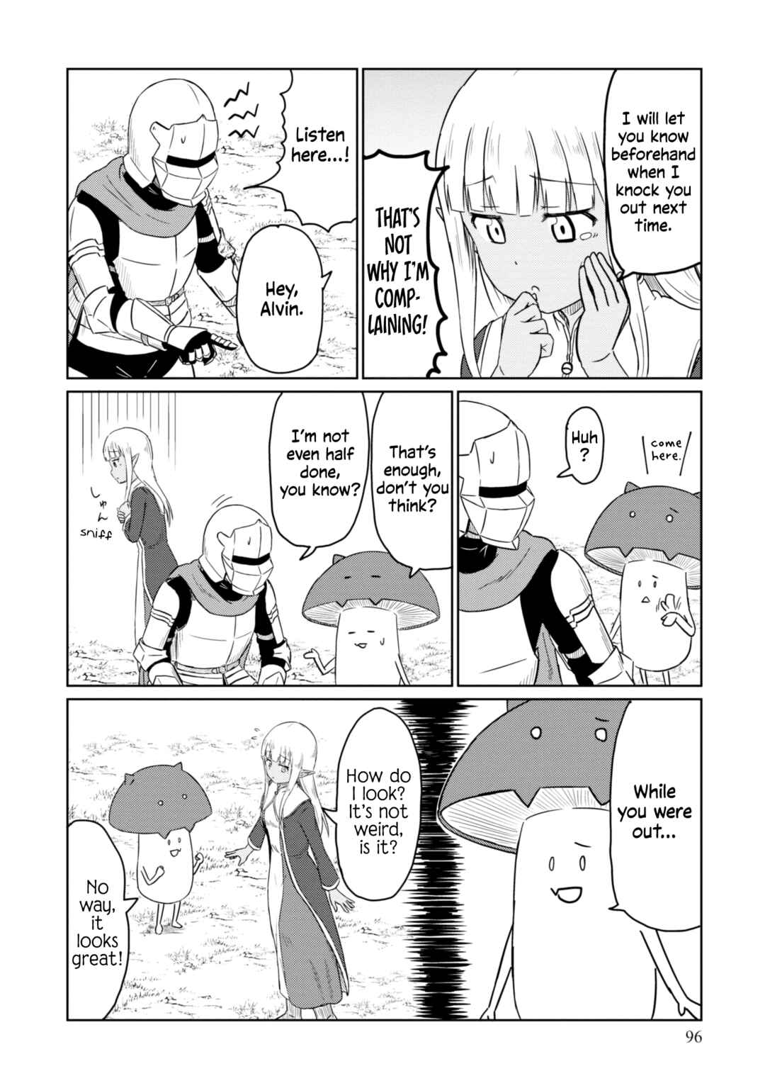 Page 9 Chapter 48 Kono Healer, Mendokusai