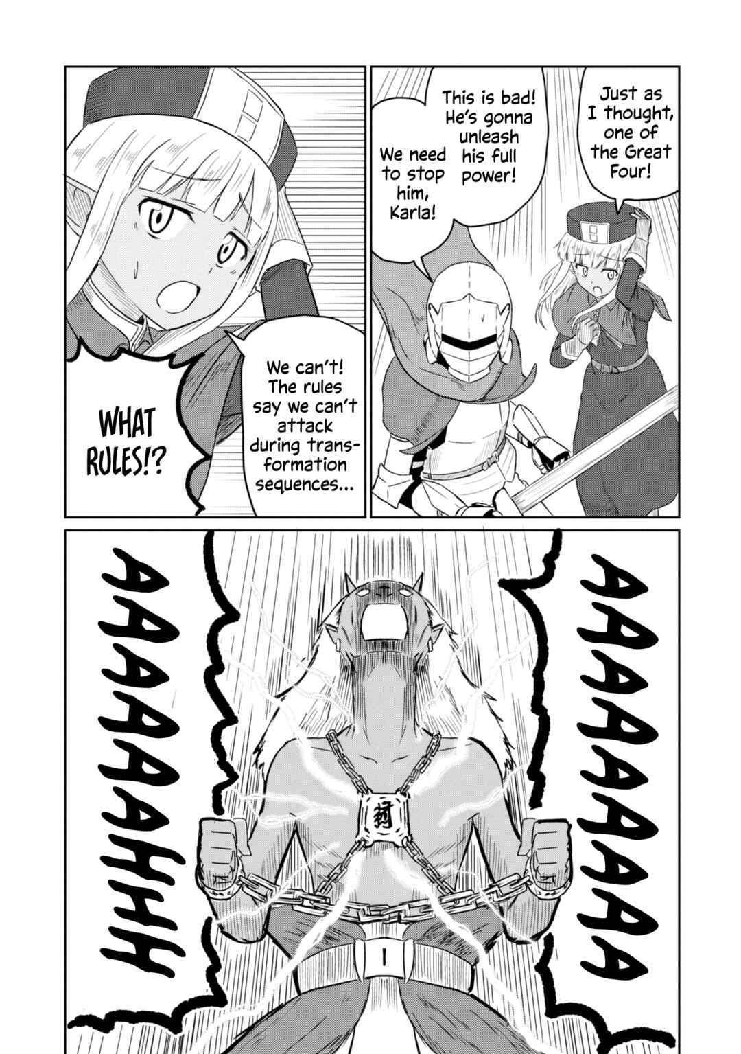 Page 9 Chapter 35 Kono Healer, Mendokusai