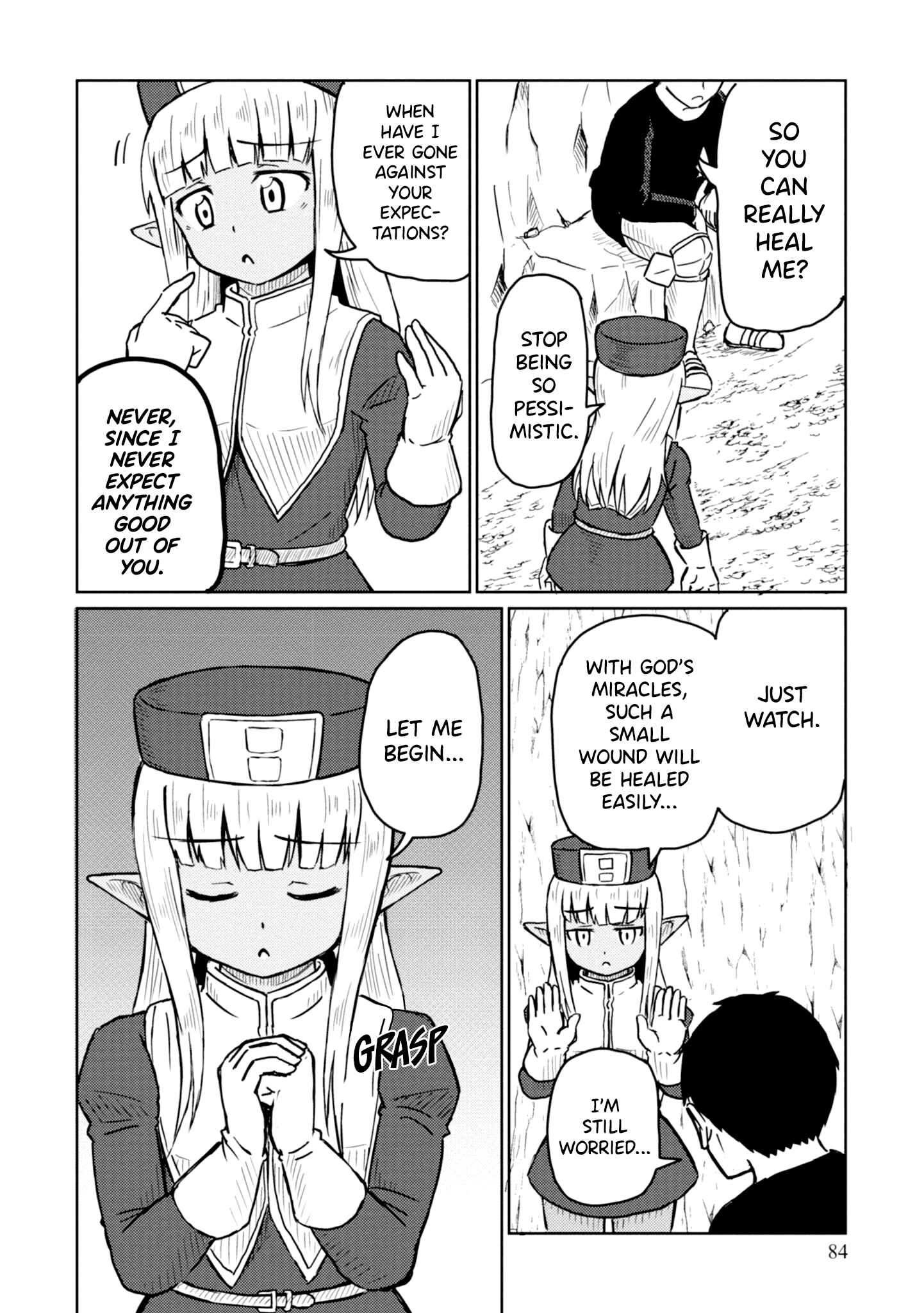 Page 7 Chapter 7 Kono Healer, Mendokusai