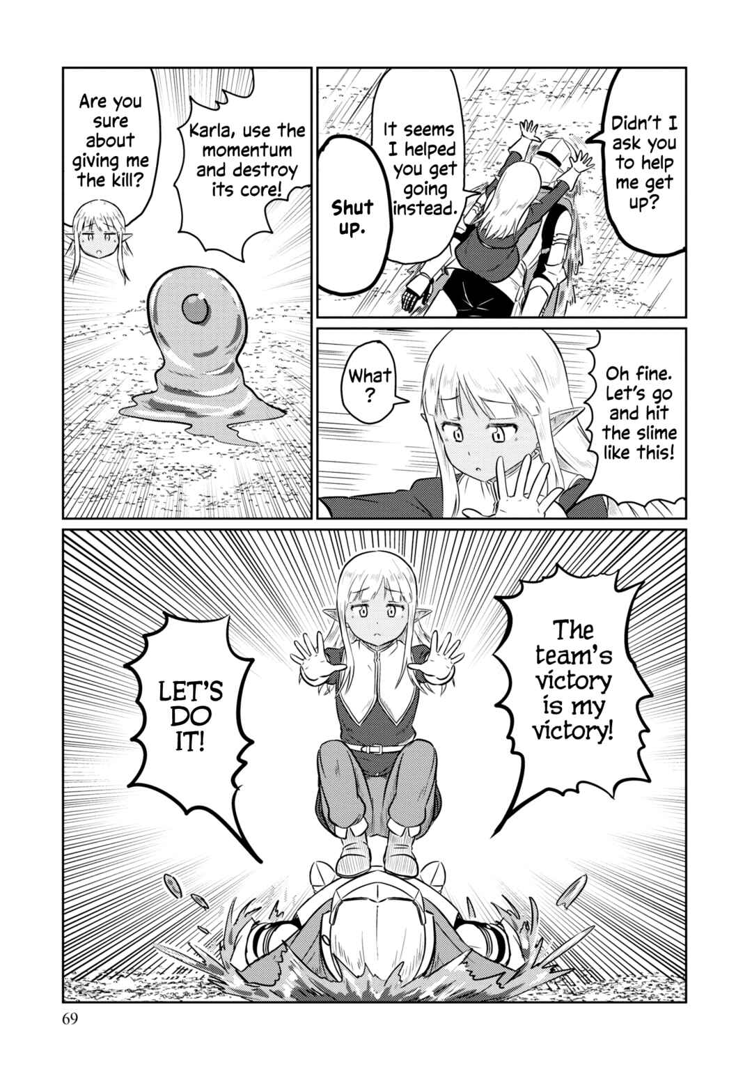 Page 10 Chapter 64 Kono Healer, Mendokusai