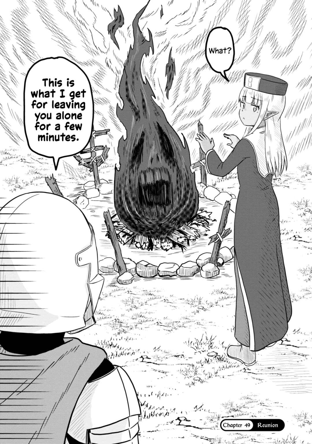 Page 3 Chapter 49 Kono Healer, Mendokusai
