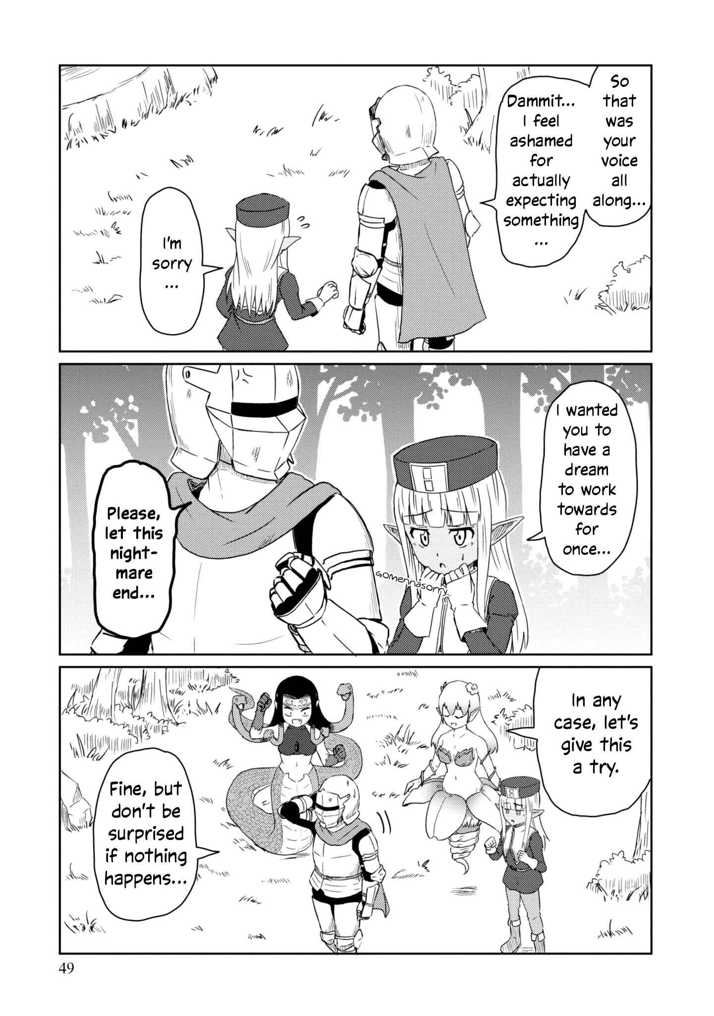 Page 10 Chapter 24 Kono Healer, Mendokusai