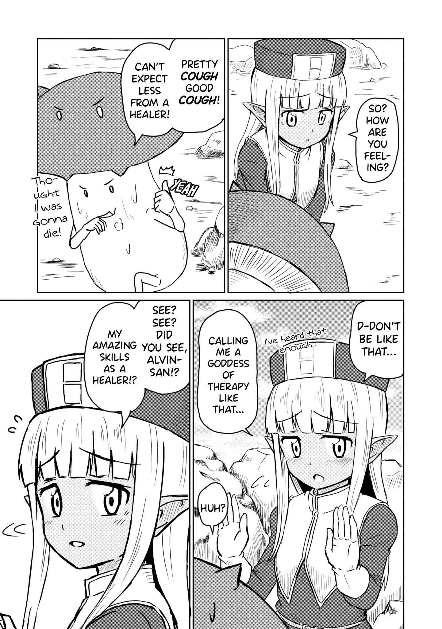 Page 12 Chapter 13 Kono Healer, Mendokusai