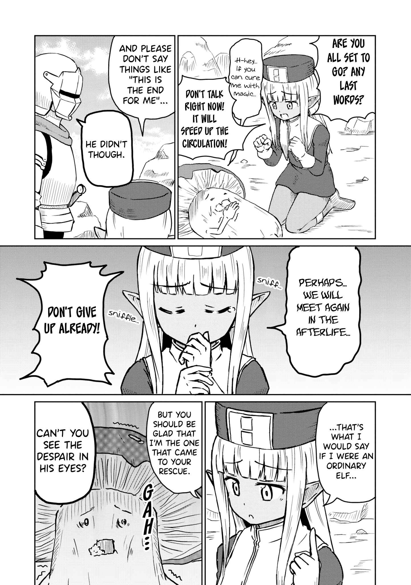 Page 6 Chapter 13 Kono Healer, Mendokusai