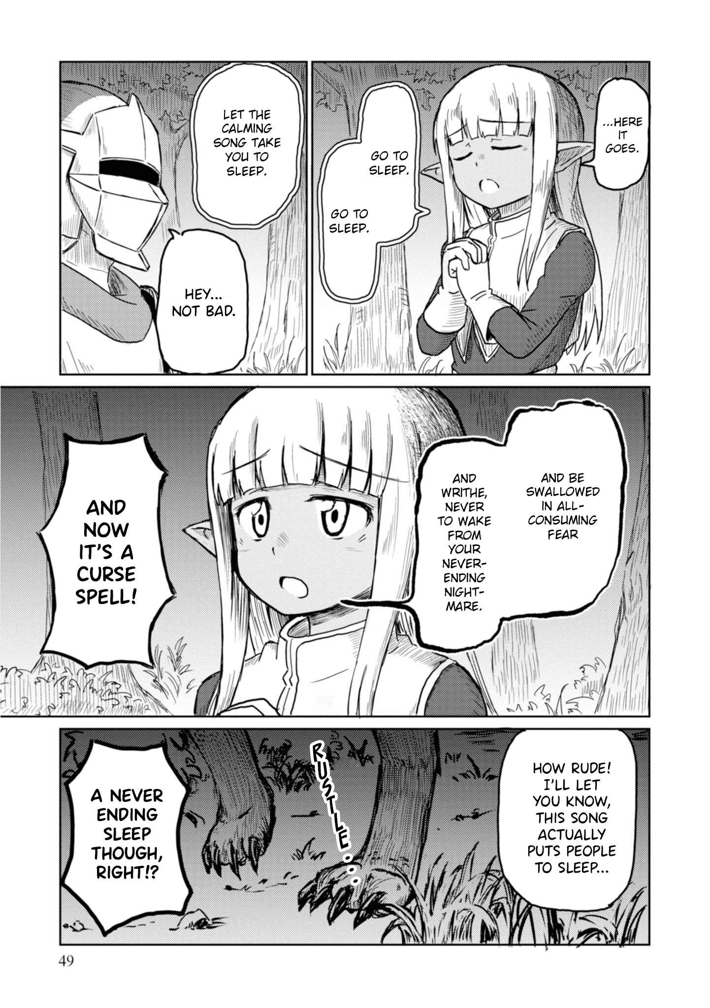 Page 10 Chapter 4 Kono Healer, Mendokusai