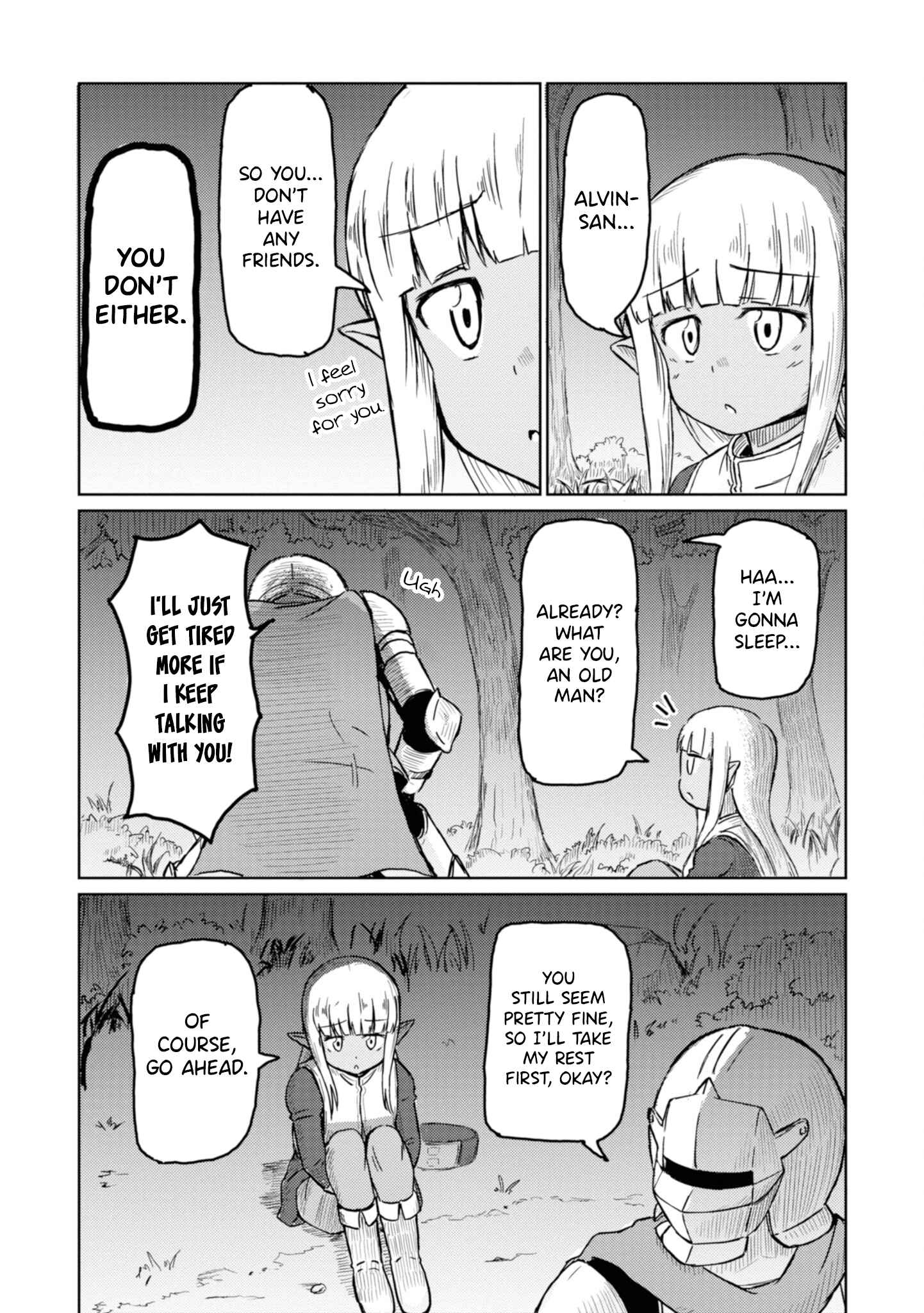 Page 6 Chapter 4 Kono Healer, Mendokusai