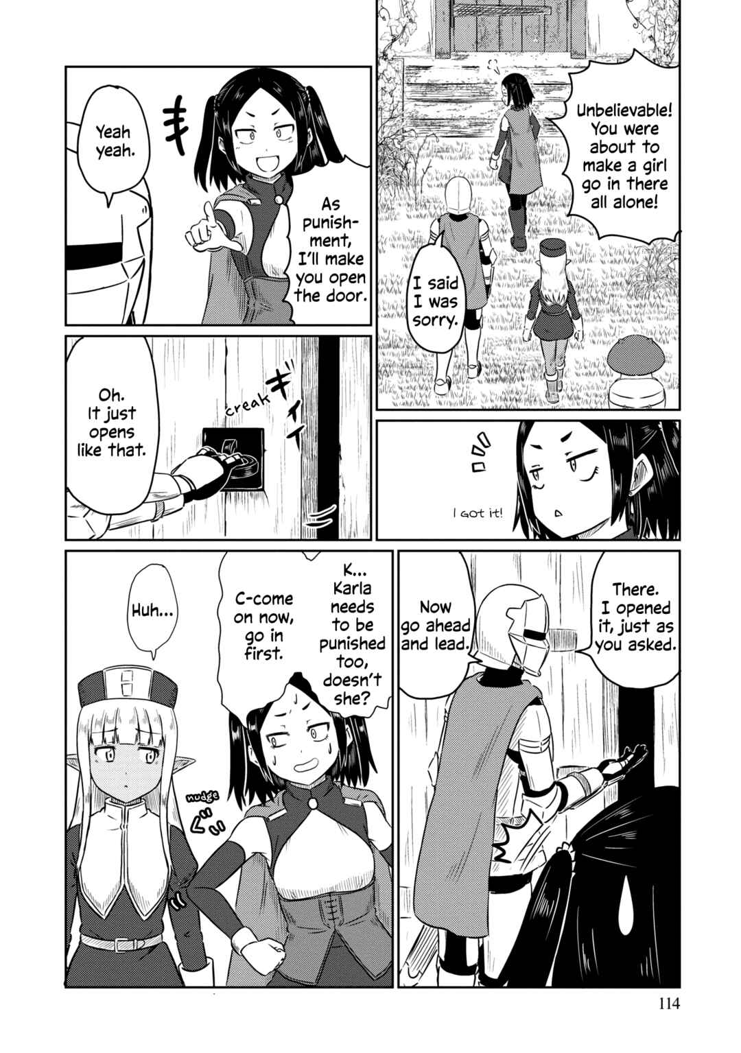 Page 7 Chapter 58 Kono Healer, Mendokusai