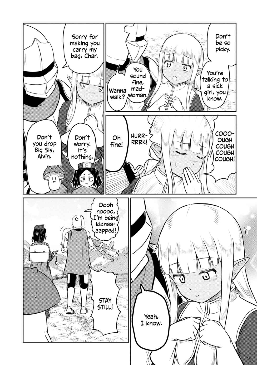 Page 13 Chapter 60 Kono Healer, Mendokusai