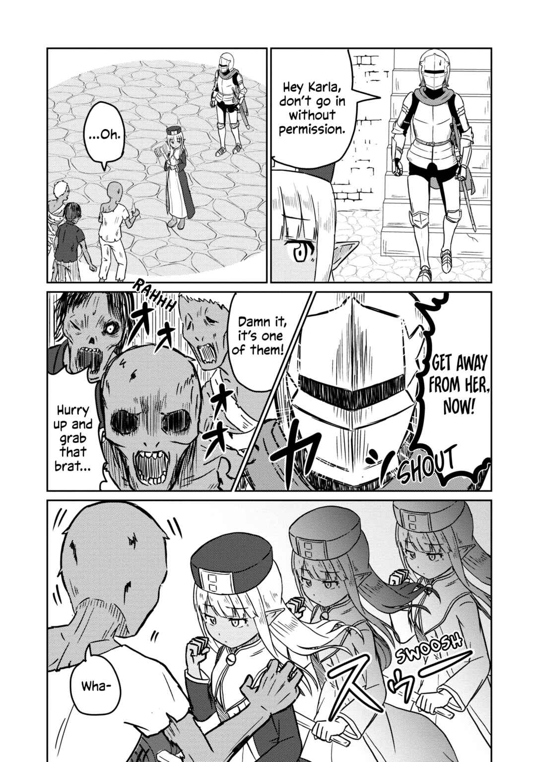 Page 11 Chapter 51 Kono Healer, Mendokusai