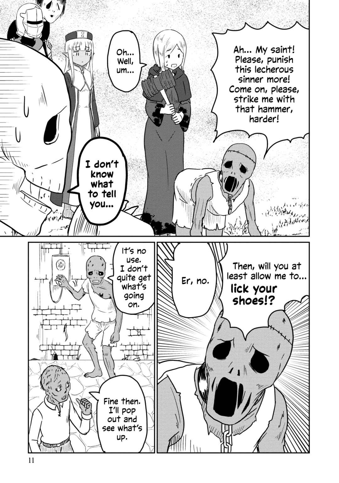 Page 6 Chapter 51 Kono Healer, Mendokusai
