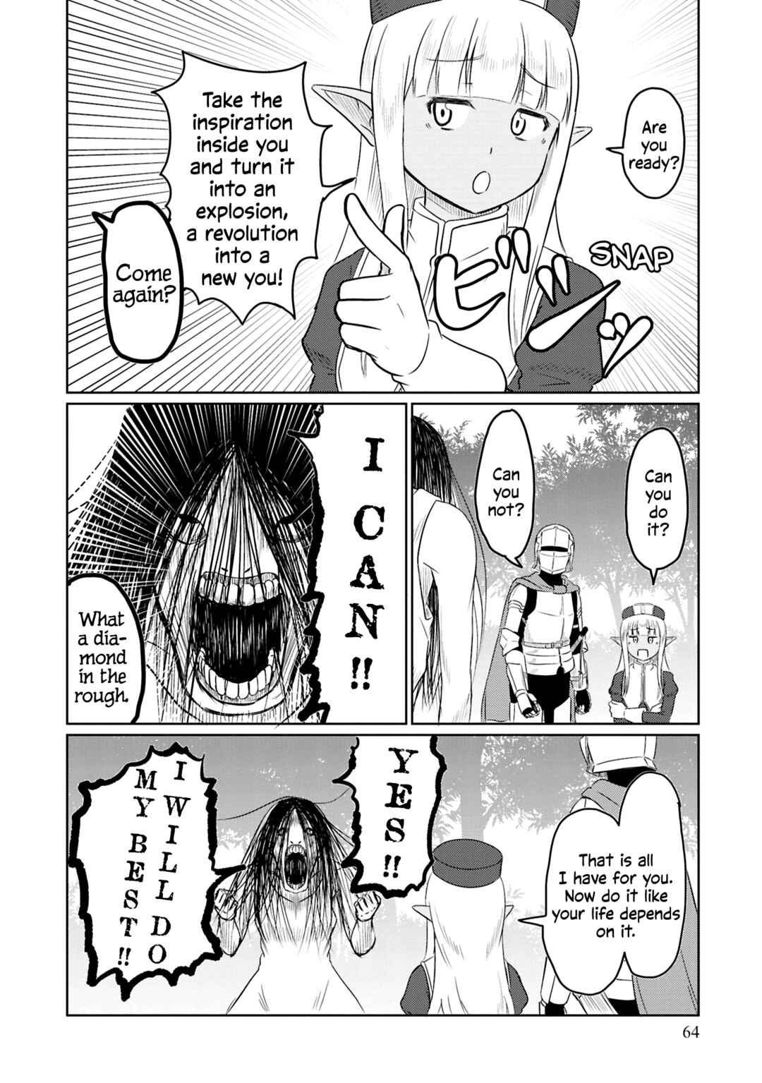 Page 9 Chapter 73 Kono Healer, Mendokusai
