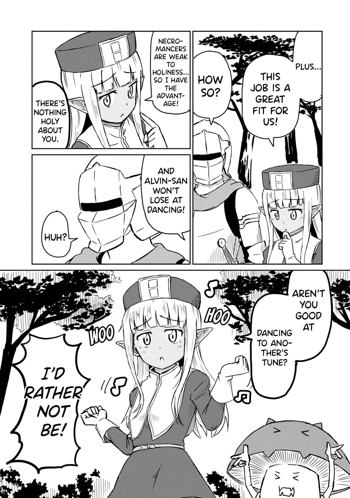 Page 11 Chapter 16 Kono Healer, Mendokusai