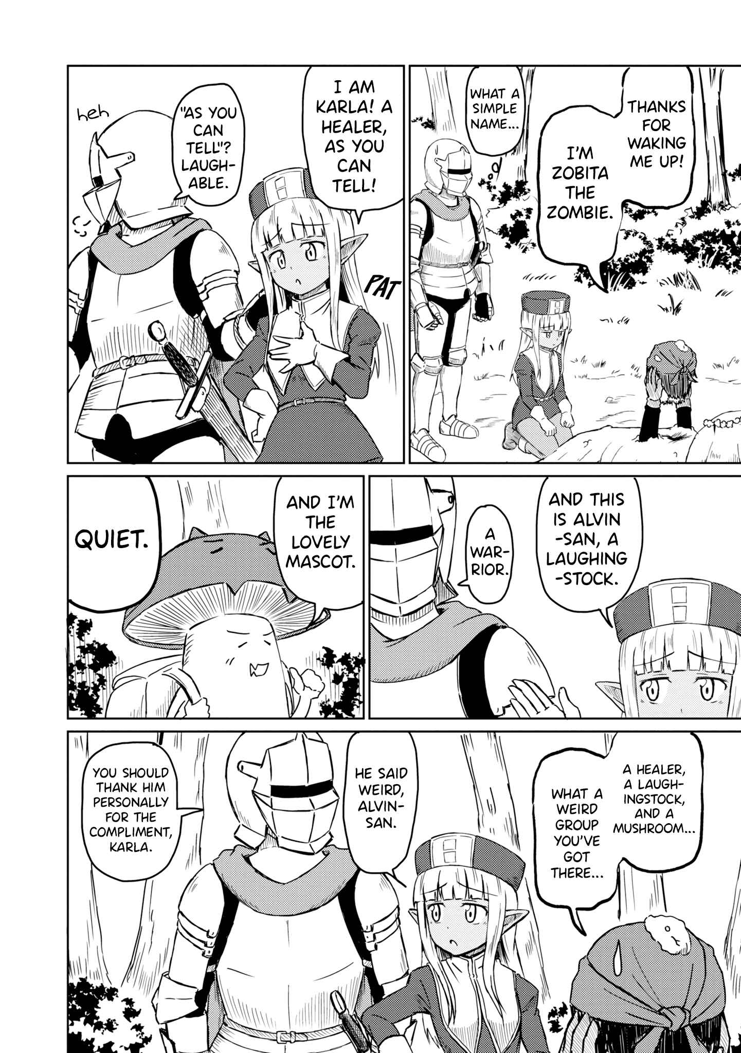Page 5 Chapter 16 Kono Healer, Mendokusai