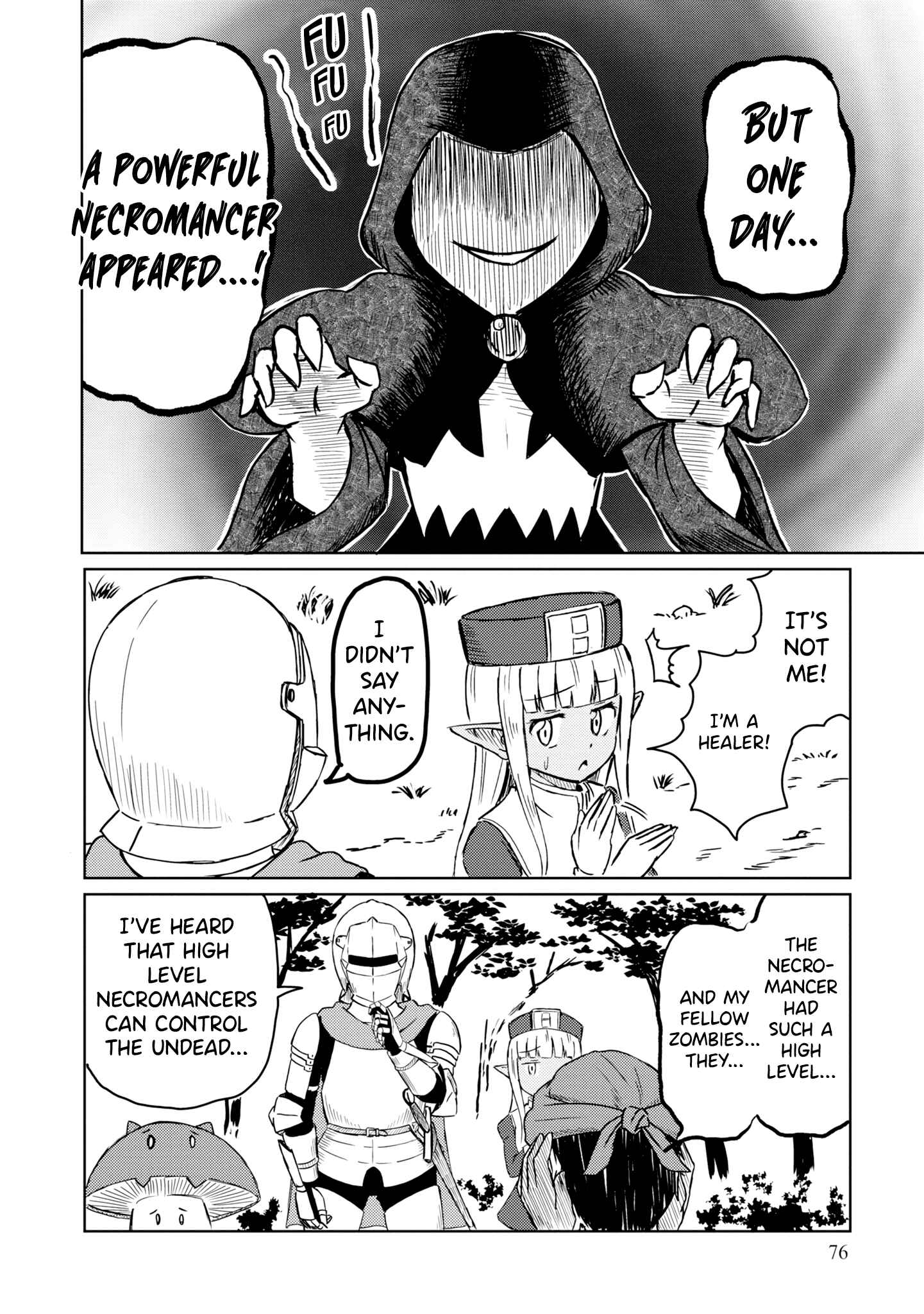 Page 9 Chapter 16 Kono Healer, Mendokusai