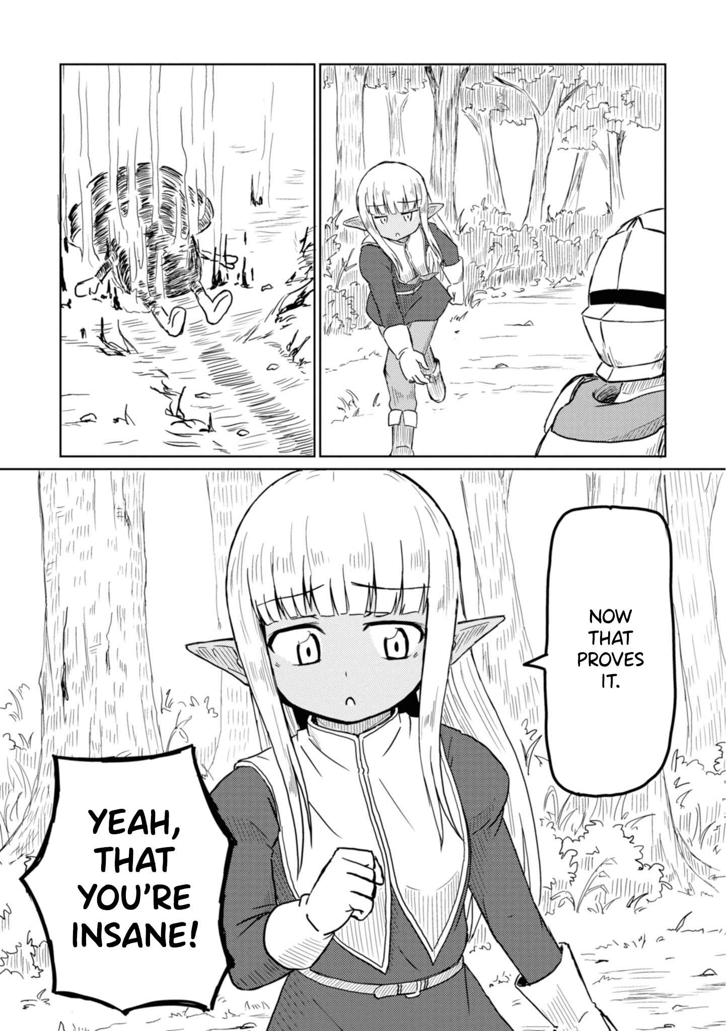 Page 13 Chapter 5 Kono Healer, Mendokusai