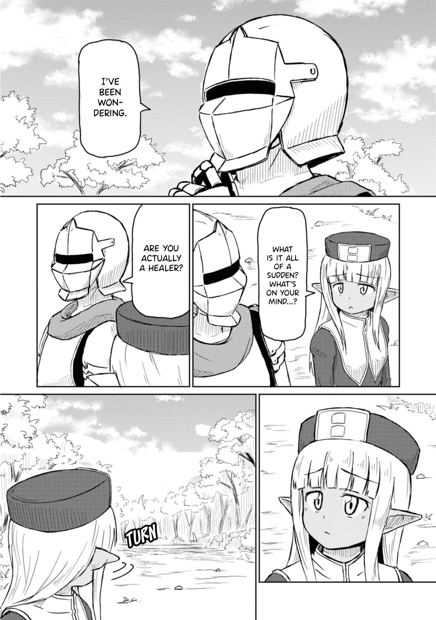 Page 2 Chapter 5 Kono Healer, Mendokusai