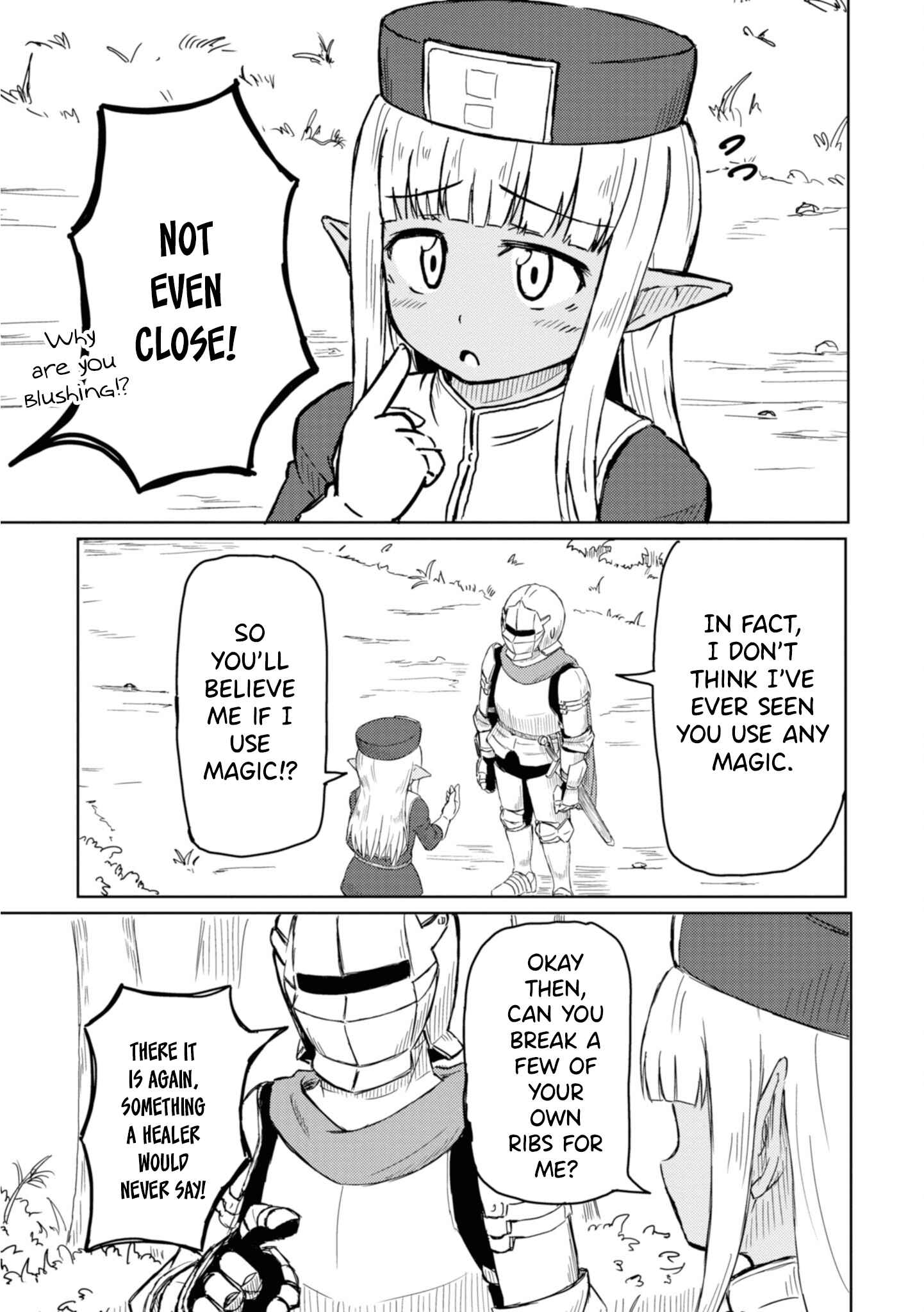 Page 6 Chapter 5 Kono Healer, Mendokusai