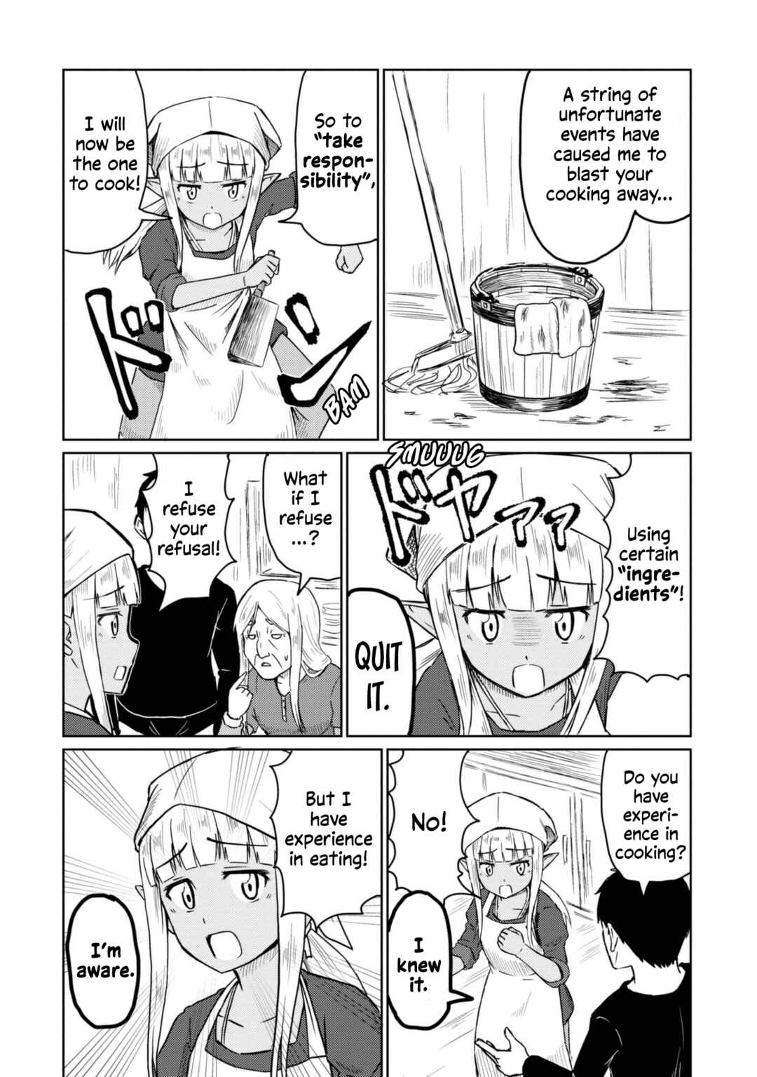 Page 4 Chapter 31 Kono Healer, Mendokusai
