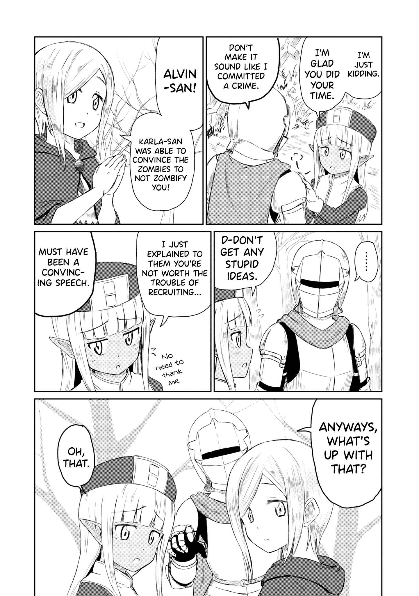 Page 4 Chapter 19 Kono Healer, Mendokusai