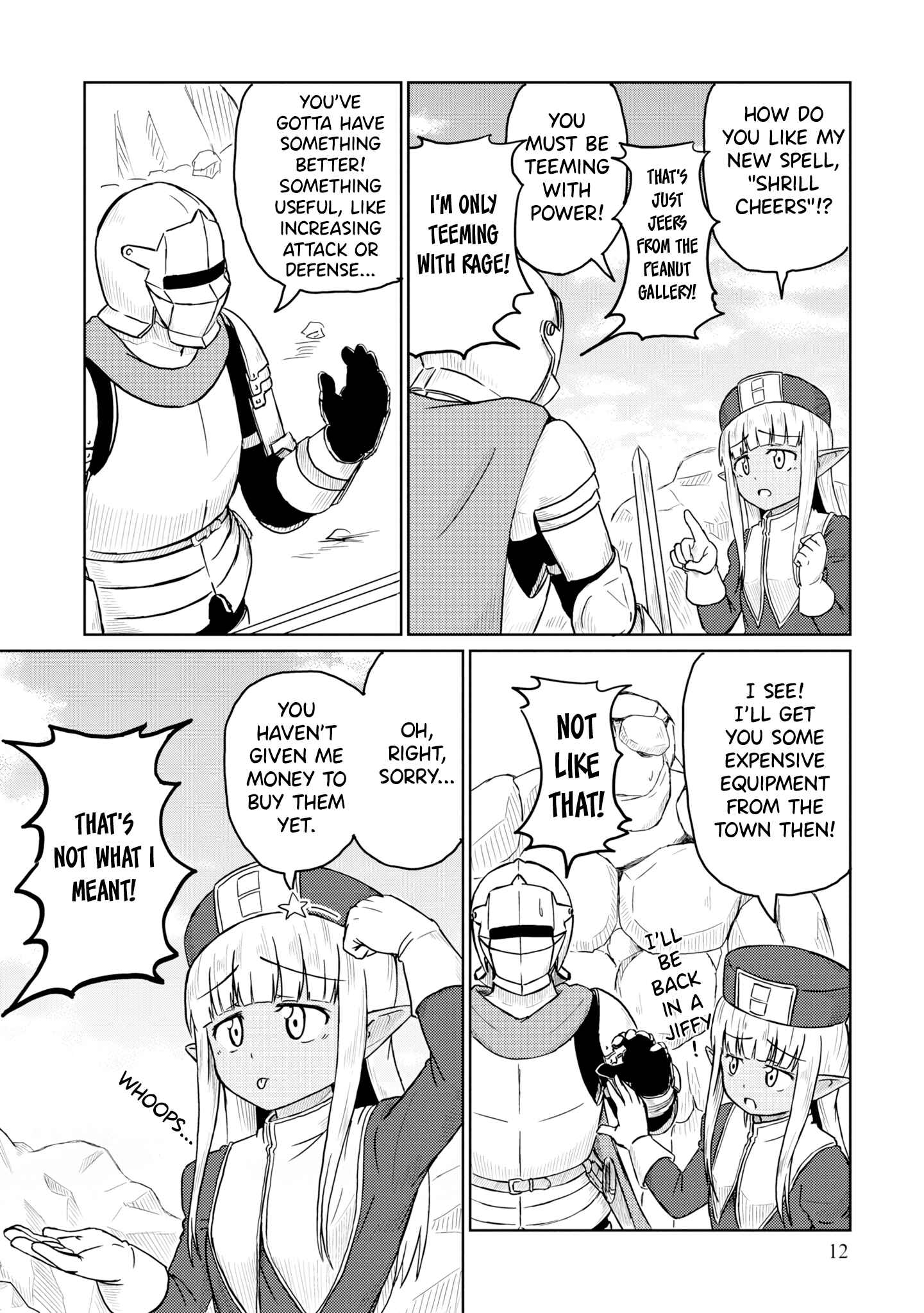 Page 11 Chapter 11 Kono Healer, Mendokusai