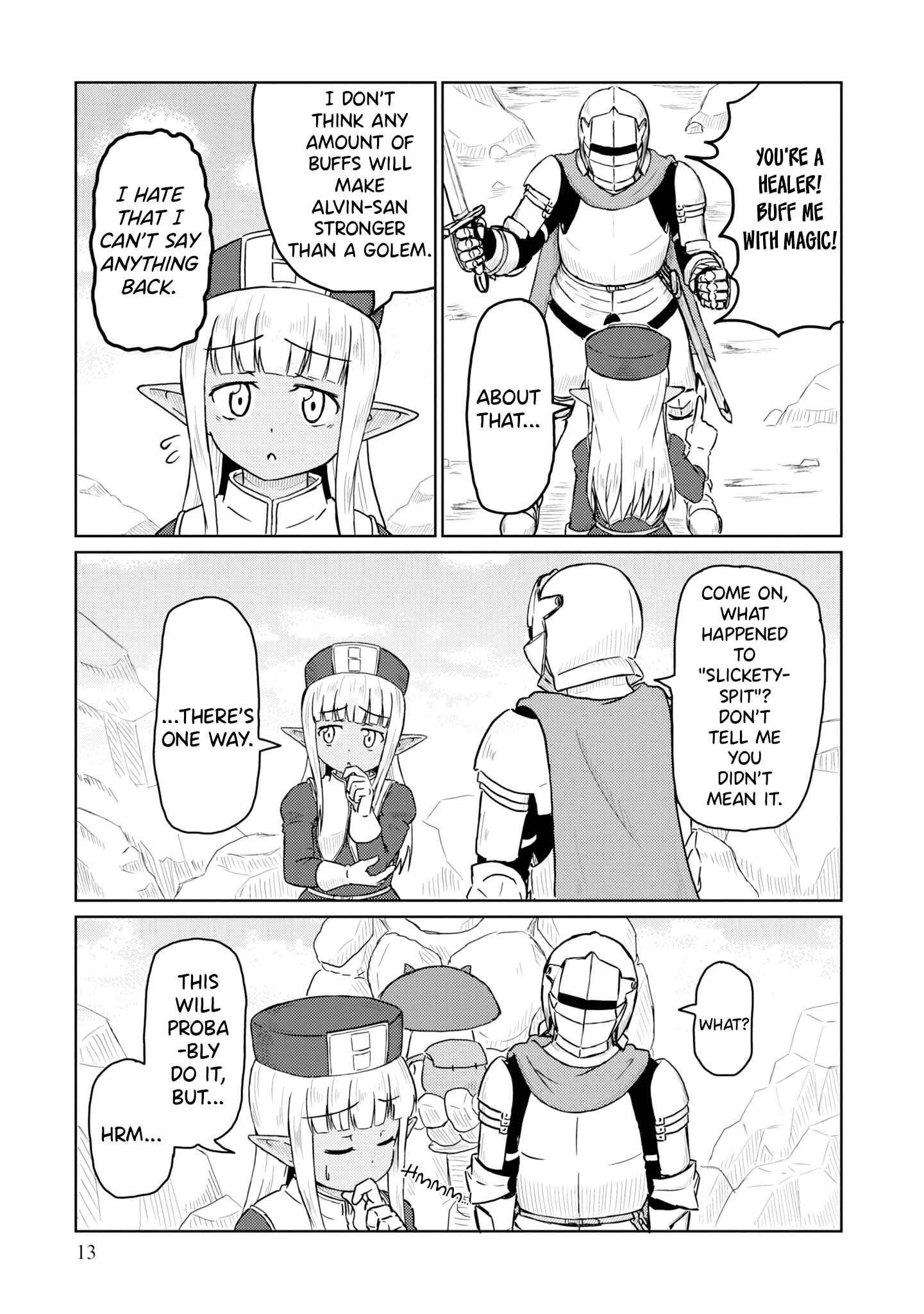 Page 12 Chapter 11 Kono Healer, Mendokusai