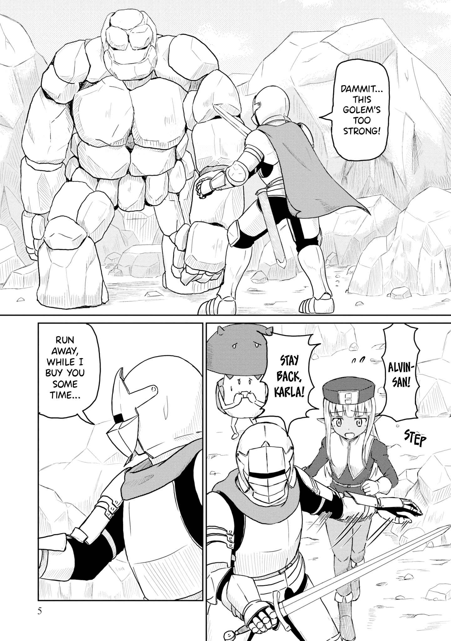 Page 4 Chapter 11 Kono Healer, Mendokusai