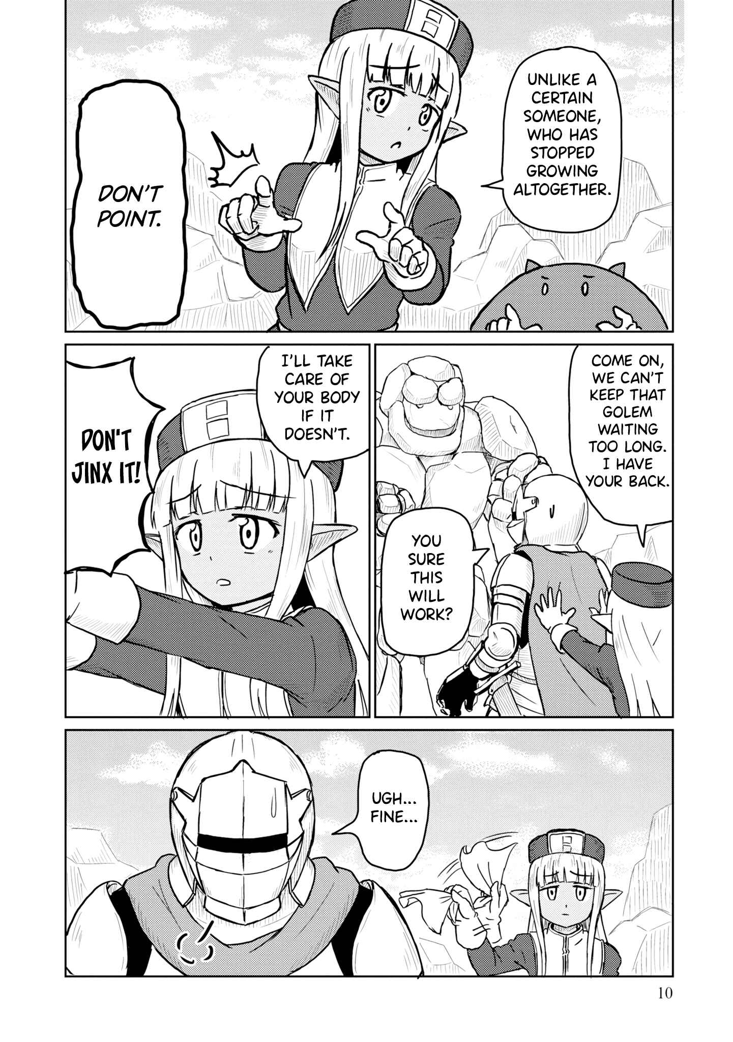 Page 9 Chapter 11 Kono Healer, Mendokusai