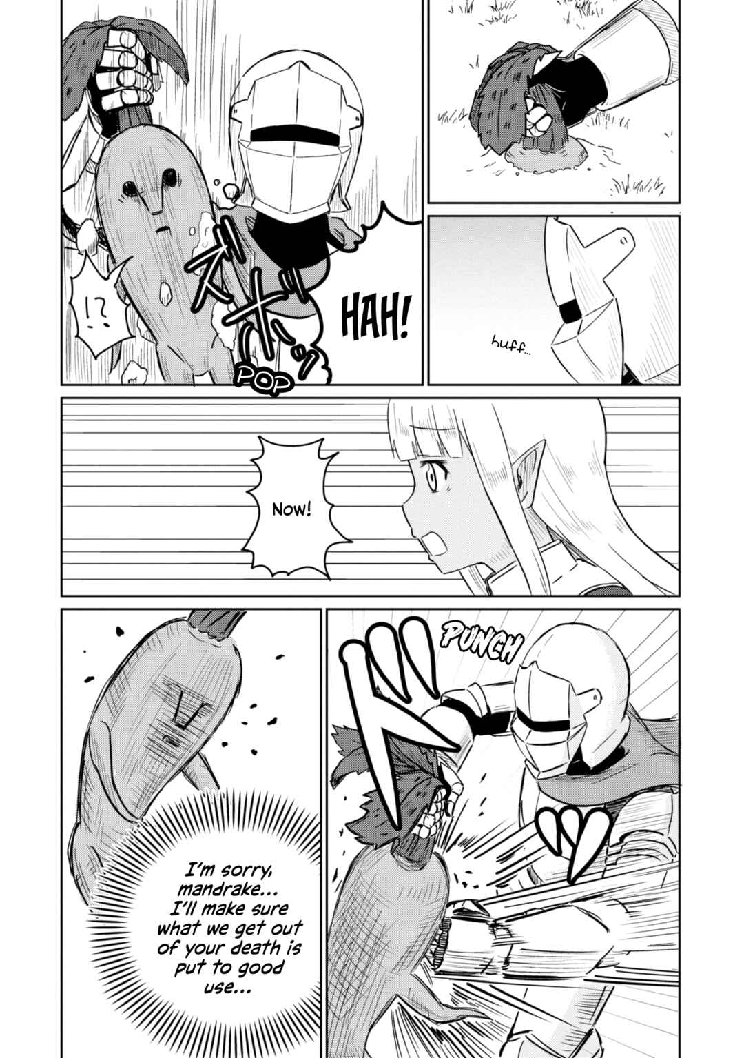 Page 12 Chapter 46 Kono Healer, Mendokusai