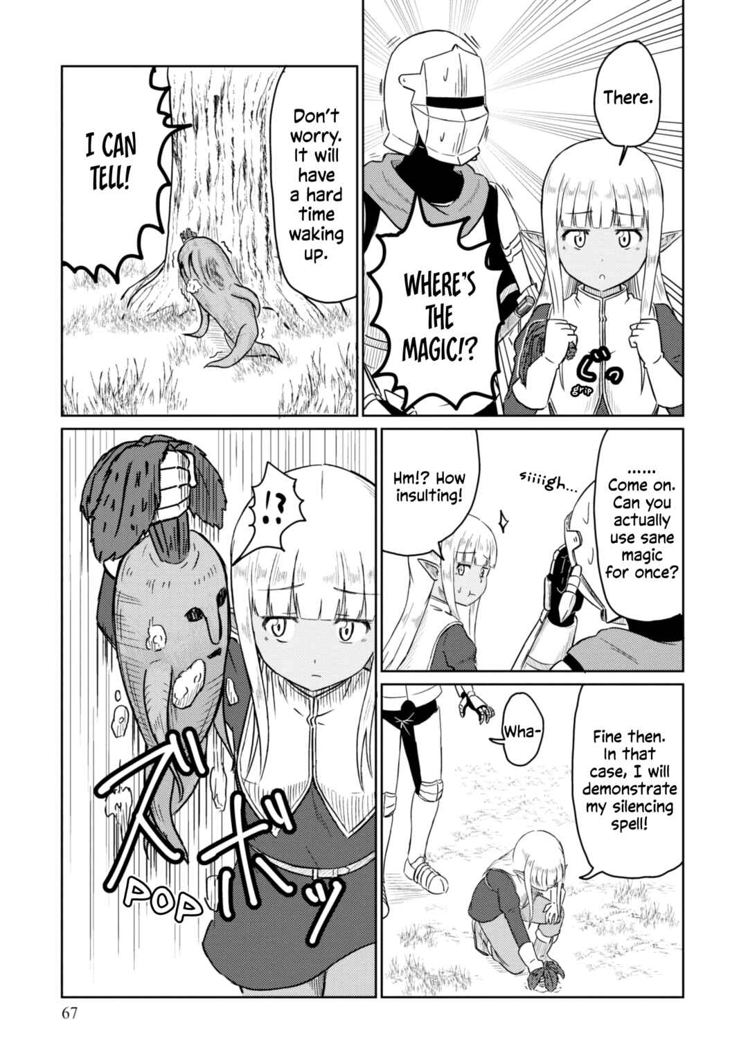 Page 8 Chapter 46 Kono Healer, Mendokusai
