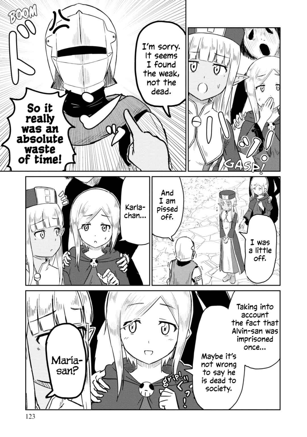 Page 8 Chapter 50 Kono Healer, Mendokusai