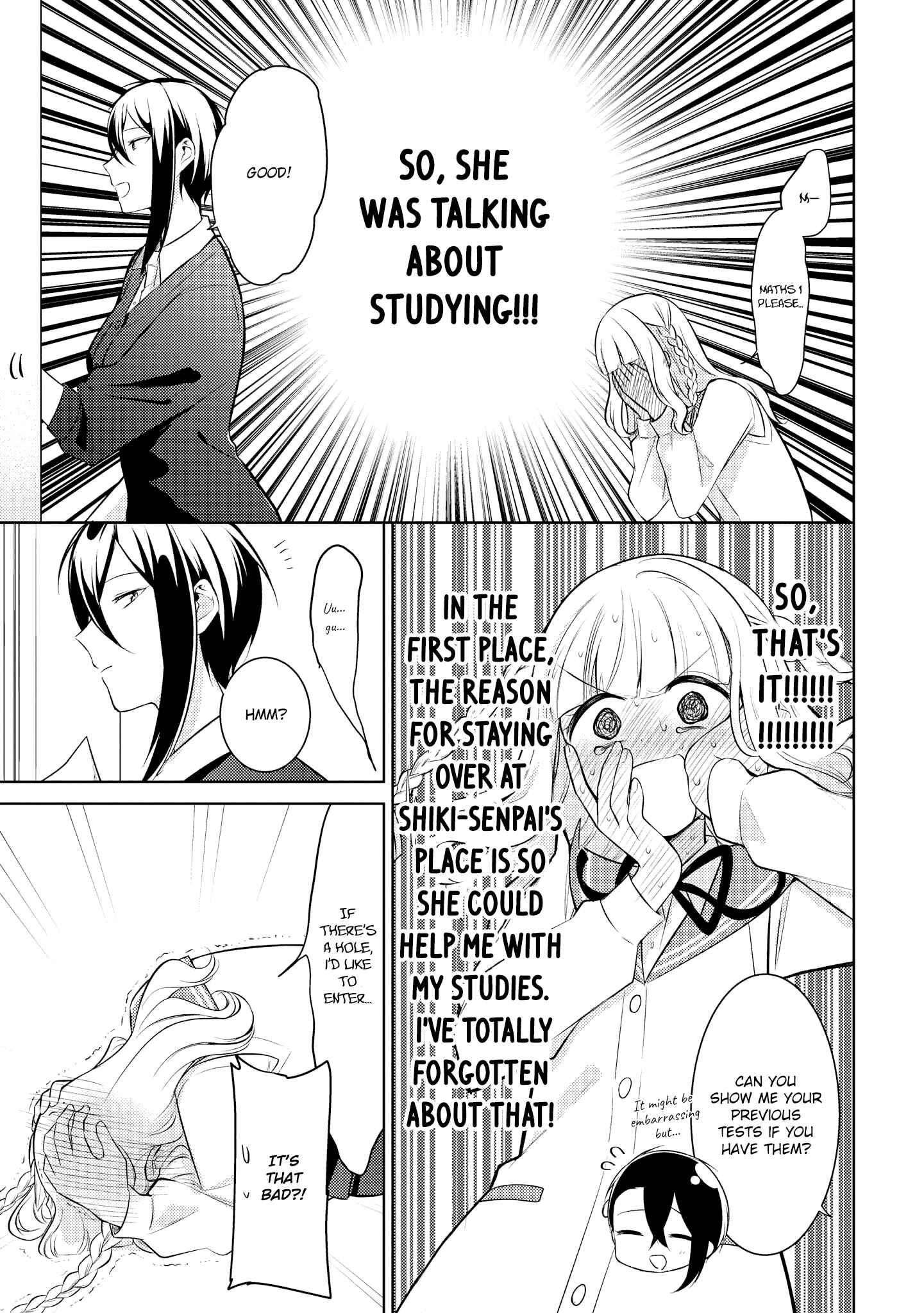 Page 9 Chapter 8 Ikemen Sugidesu Shiki-senpai!