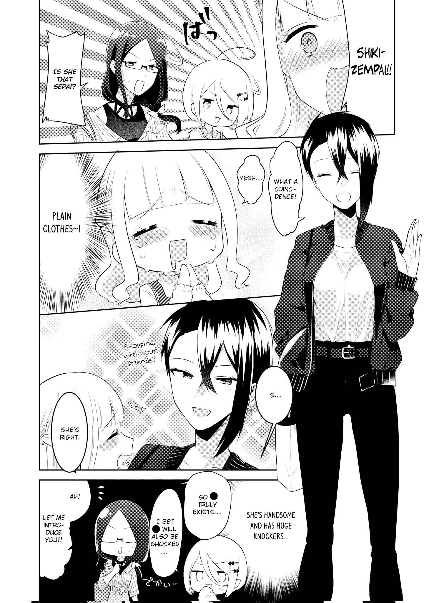 Page 4 Chapter 3 Ikemen Sugidesu Shiki-senpai!