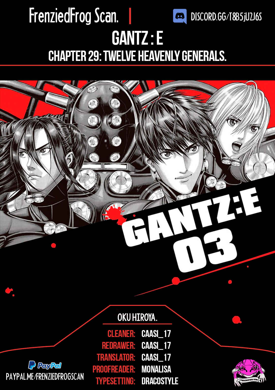Page 1 Chapter 29 Gantz: E