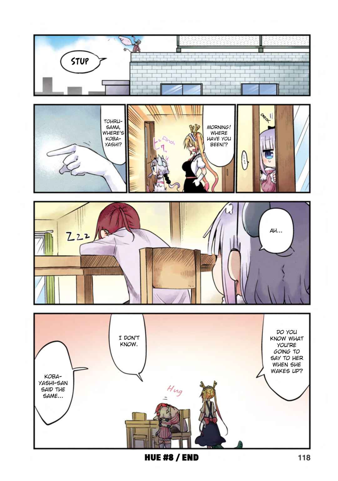 Page 14 Chapter 8 Kobayashi-san Chi no Maid Dragon (Official Colored)