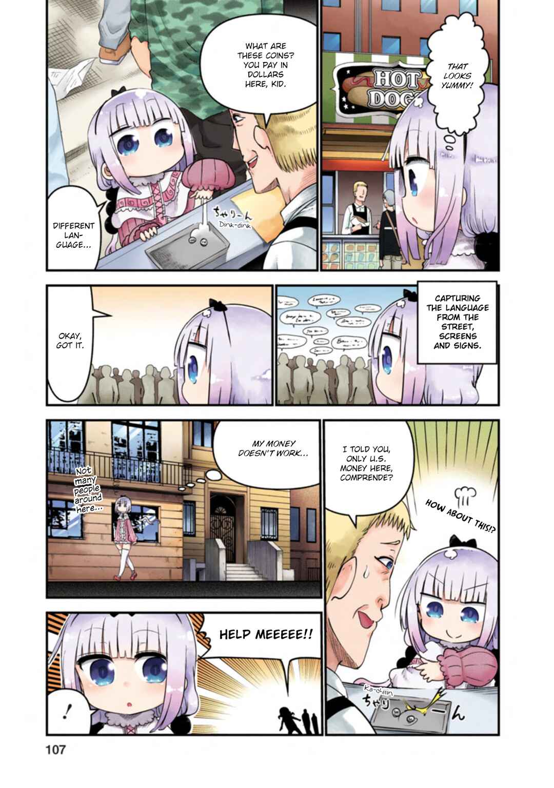 Page 3 Chapter 8 Kobayashi-san Chi no Maid Dragon (Official Colored)