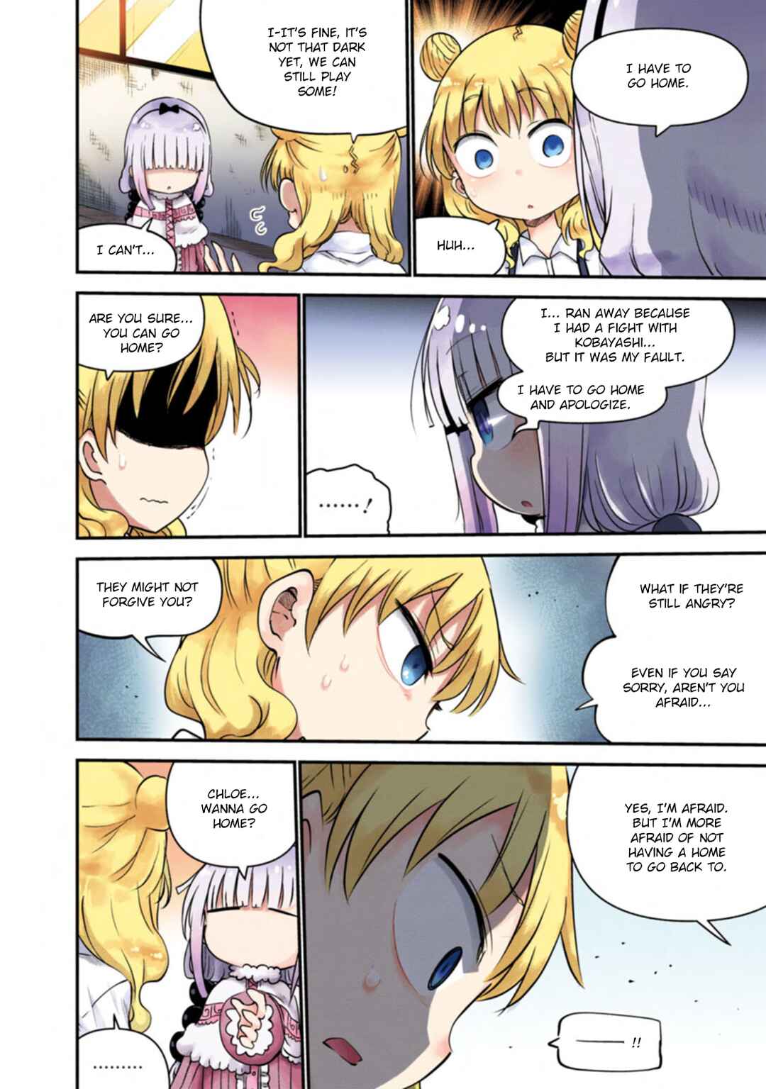 Page 8 Chapter 8 Kobayashi-san Chi no Maid Dragon (Official Colored)