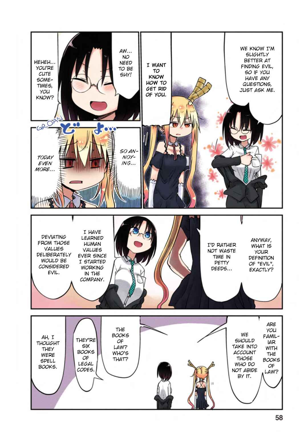 Page 10 Chapter 4 Kobayashi-san Chi no Maid Dragon (Official Colored)