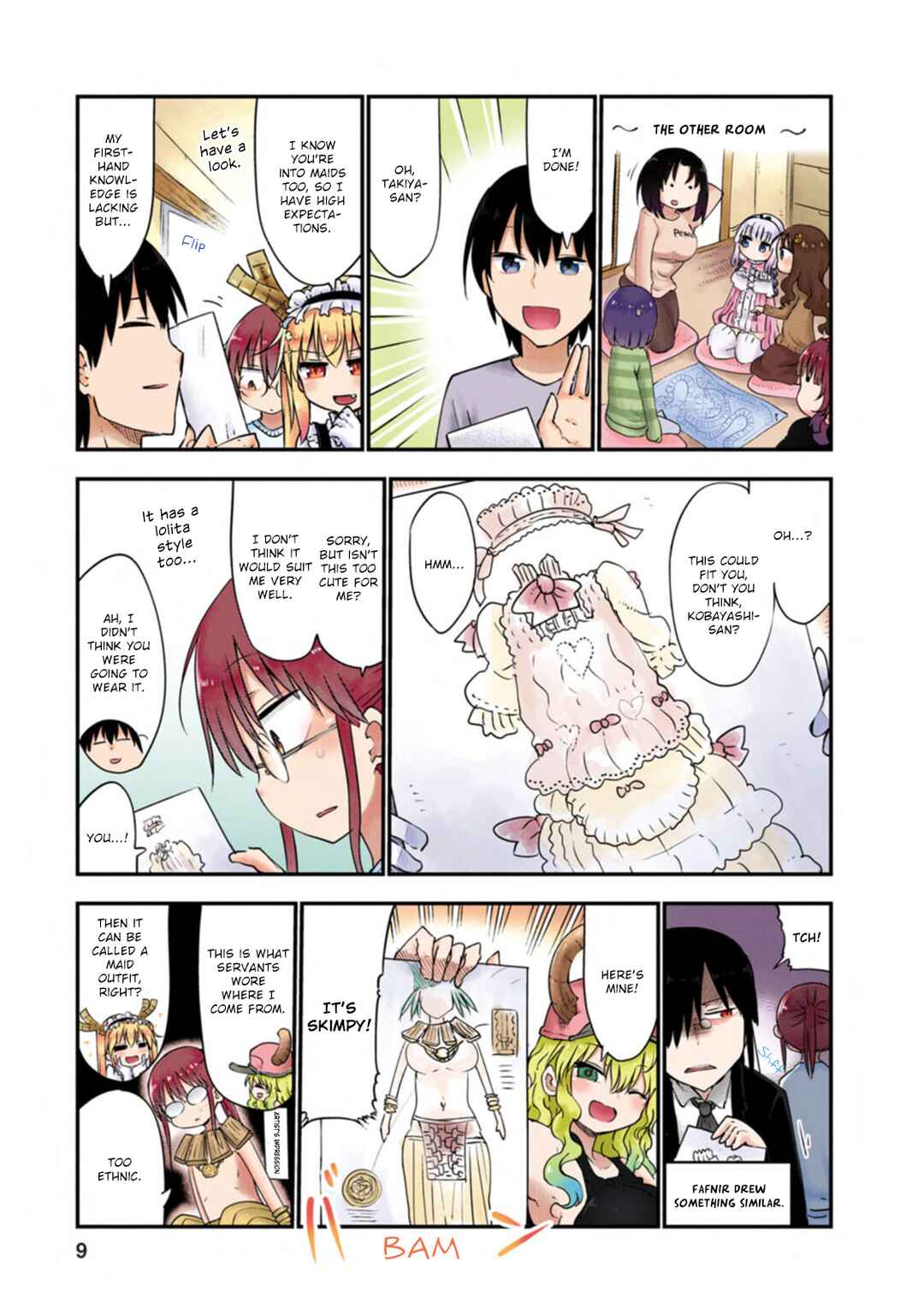 Page 6 Chapter 1 Kobayashi-san Chi no Maid Dragon (Official Colored)
