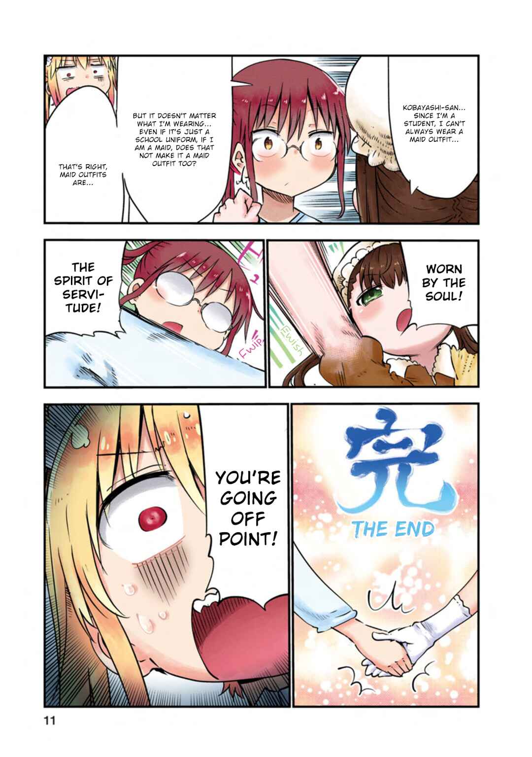 Page 8 Chapter 1 Kobayashi-san Chi no Maid Dragon (Official Colored)
