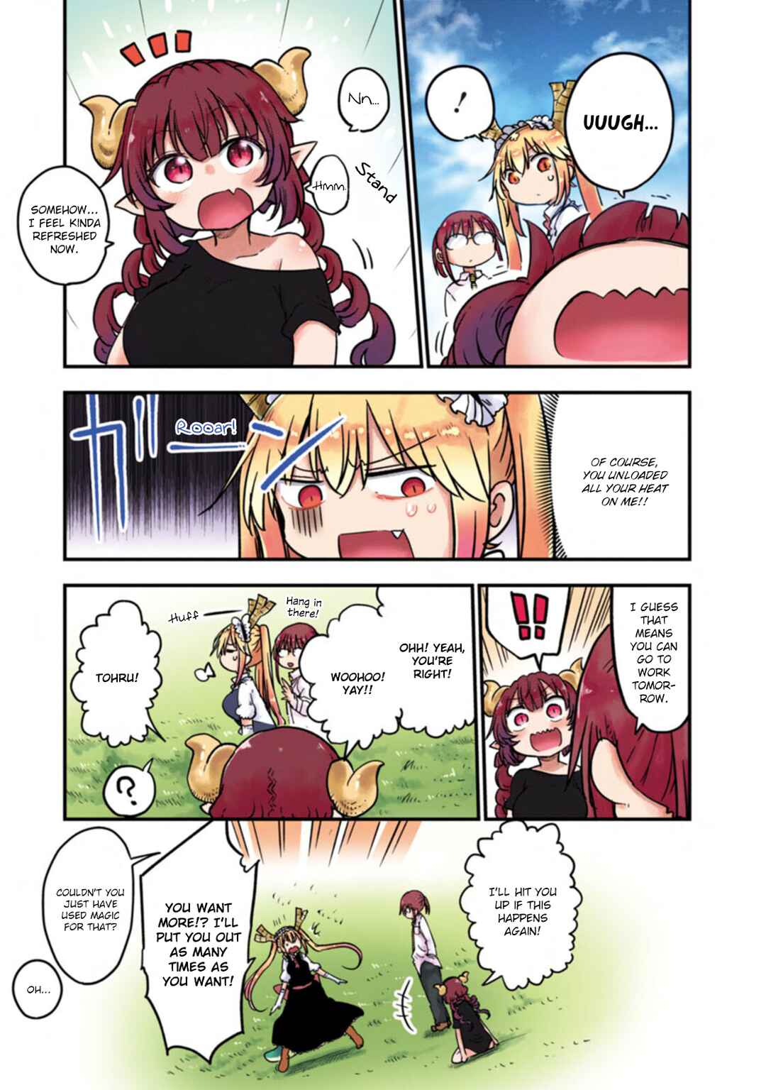 Page 11 Chapter 10 Kobayashi-san Chi no Maid Dragon (Official Colored)