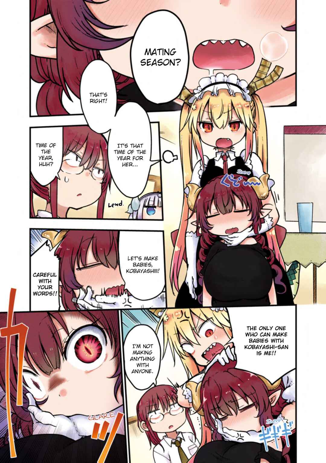 Page 3 Chapter 10 Kobayashi-san Chi no Maid Dragon (Official Colored)