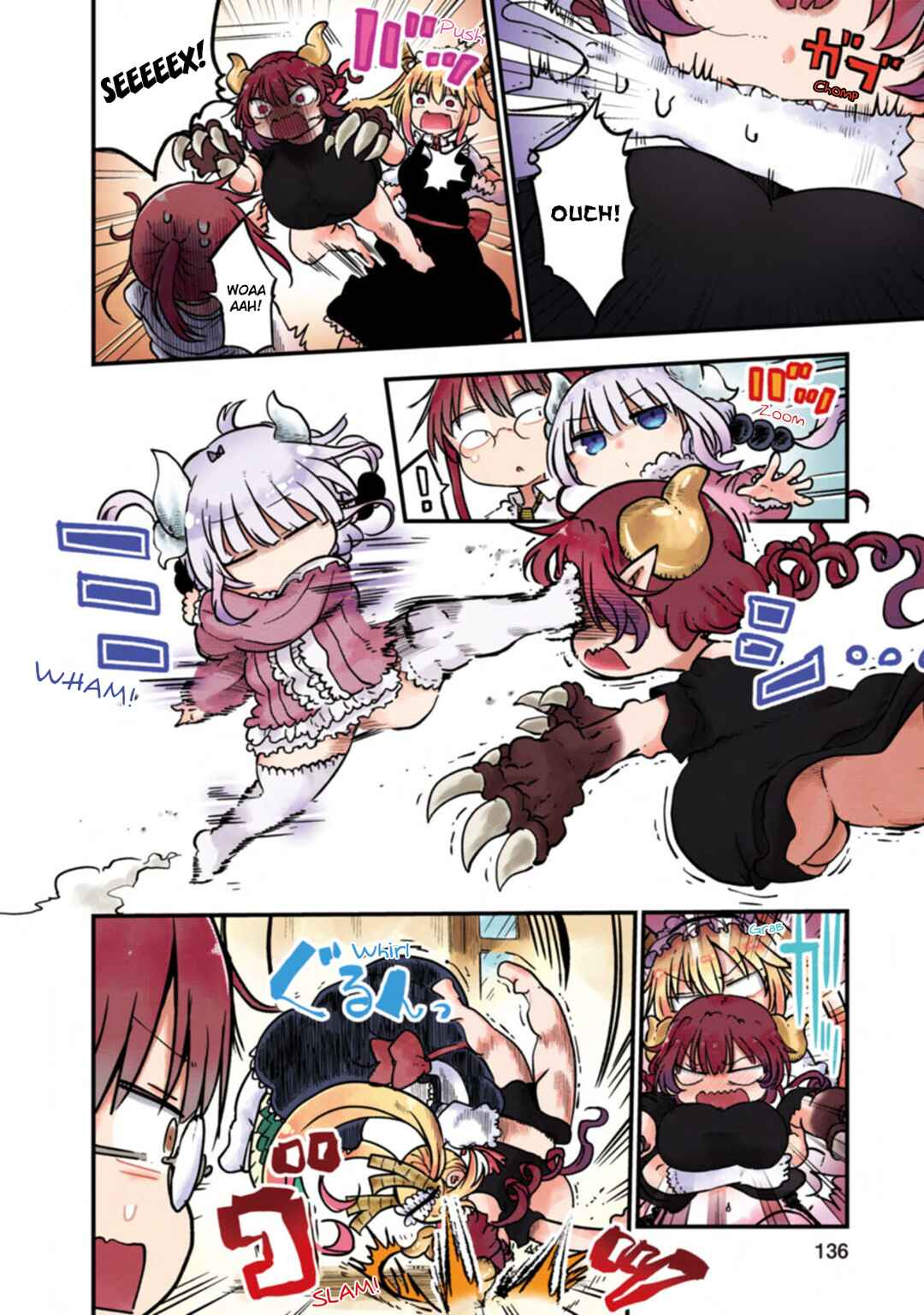 Page 4 Chapter 10 Kobayashi-san Chi no Maid Dragon (Official Colored)