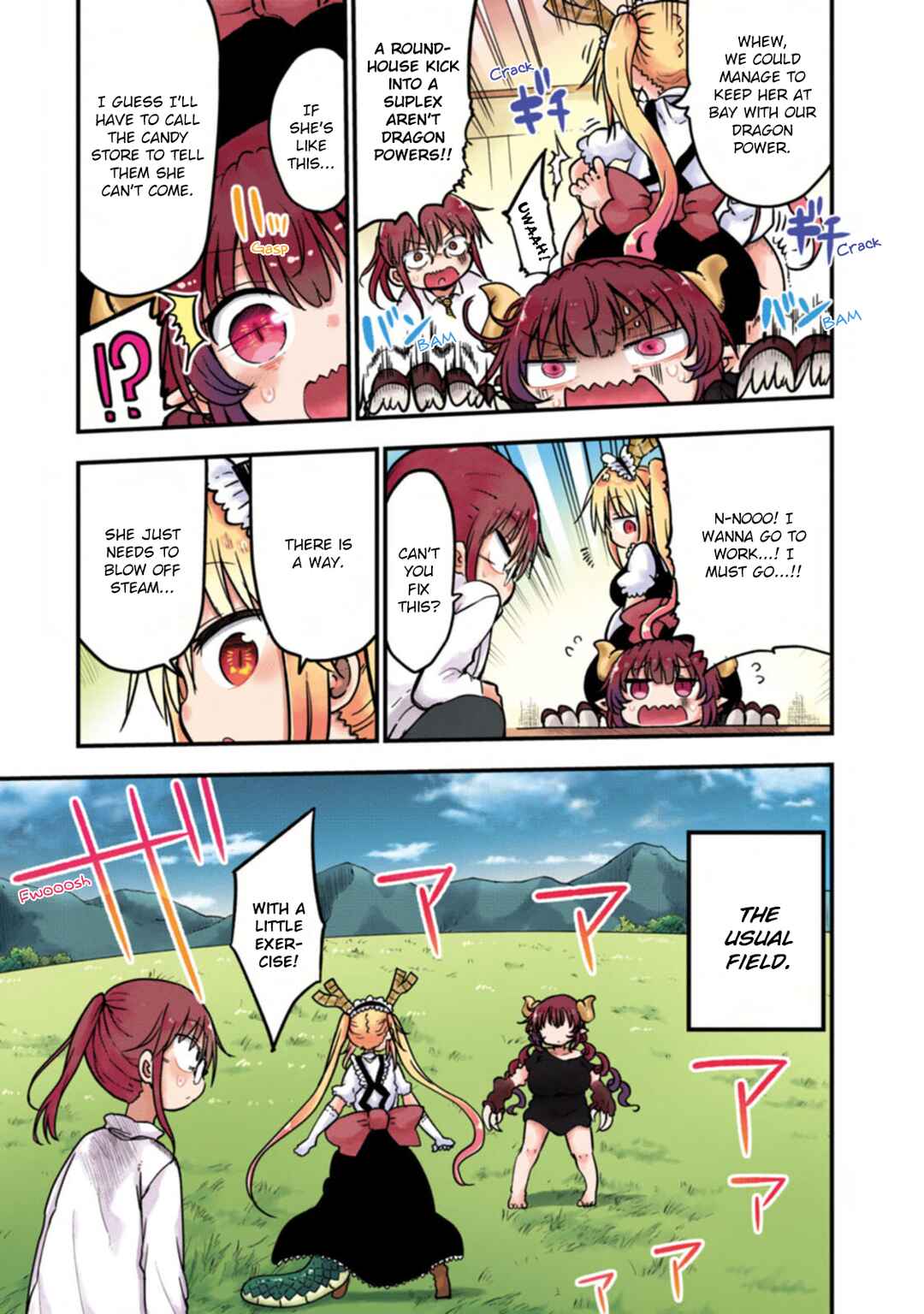 Page 5 Chapter 10 Kobayashi-san Chi no Maid Dragon (Official Colored)