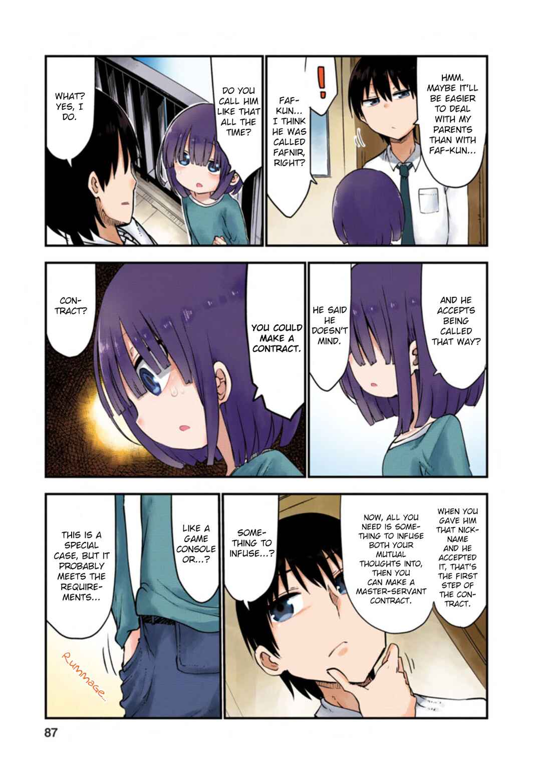 Page 7 Chapter 6 Kobayashi-san Chi no Maid Dragon (Official Colored)