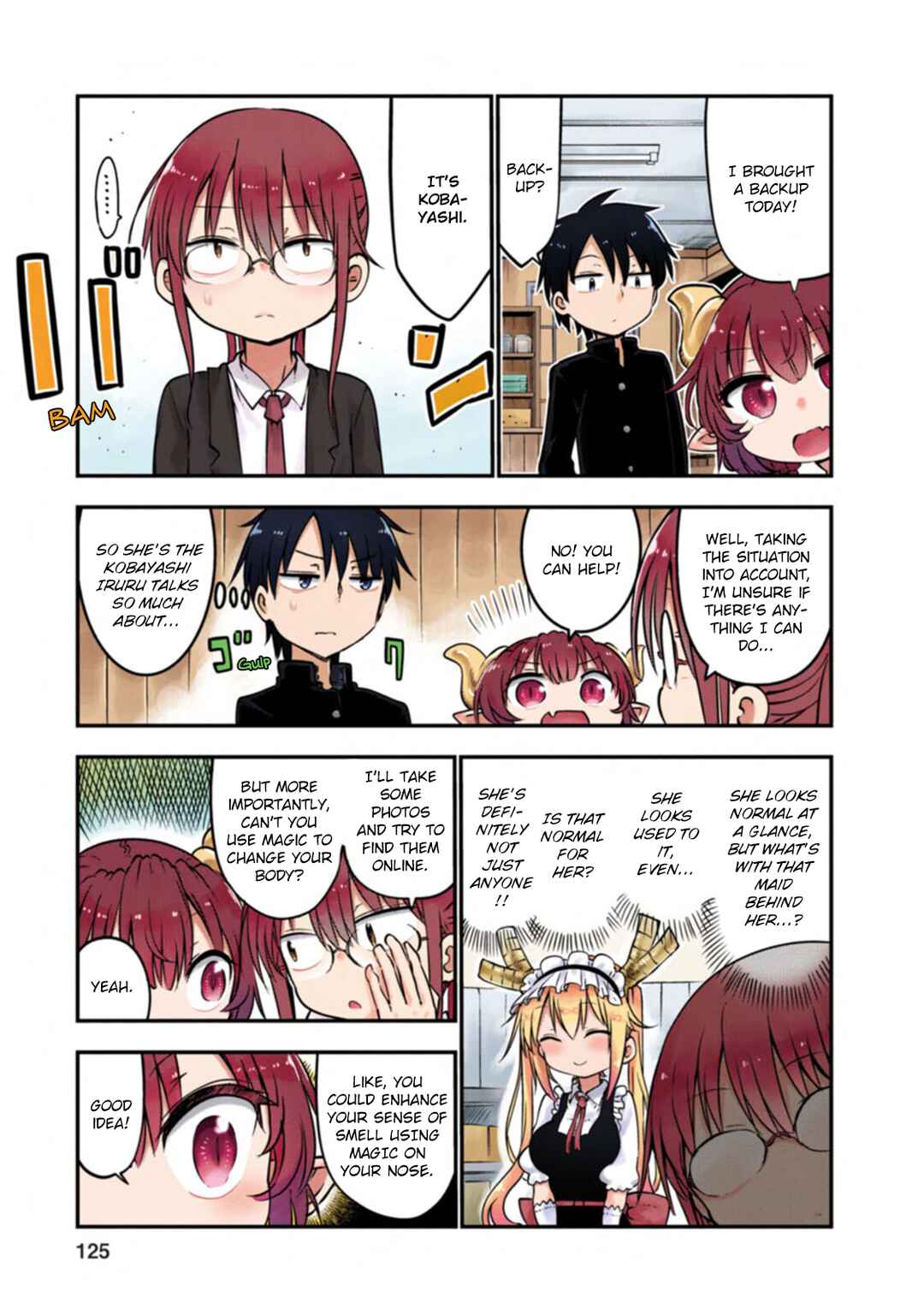 Page 5 Chapter 9 Kobayashi-san Chi no Maid Dragon (Official Colored)