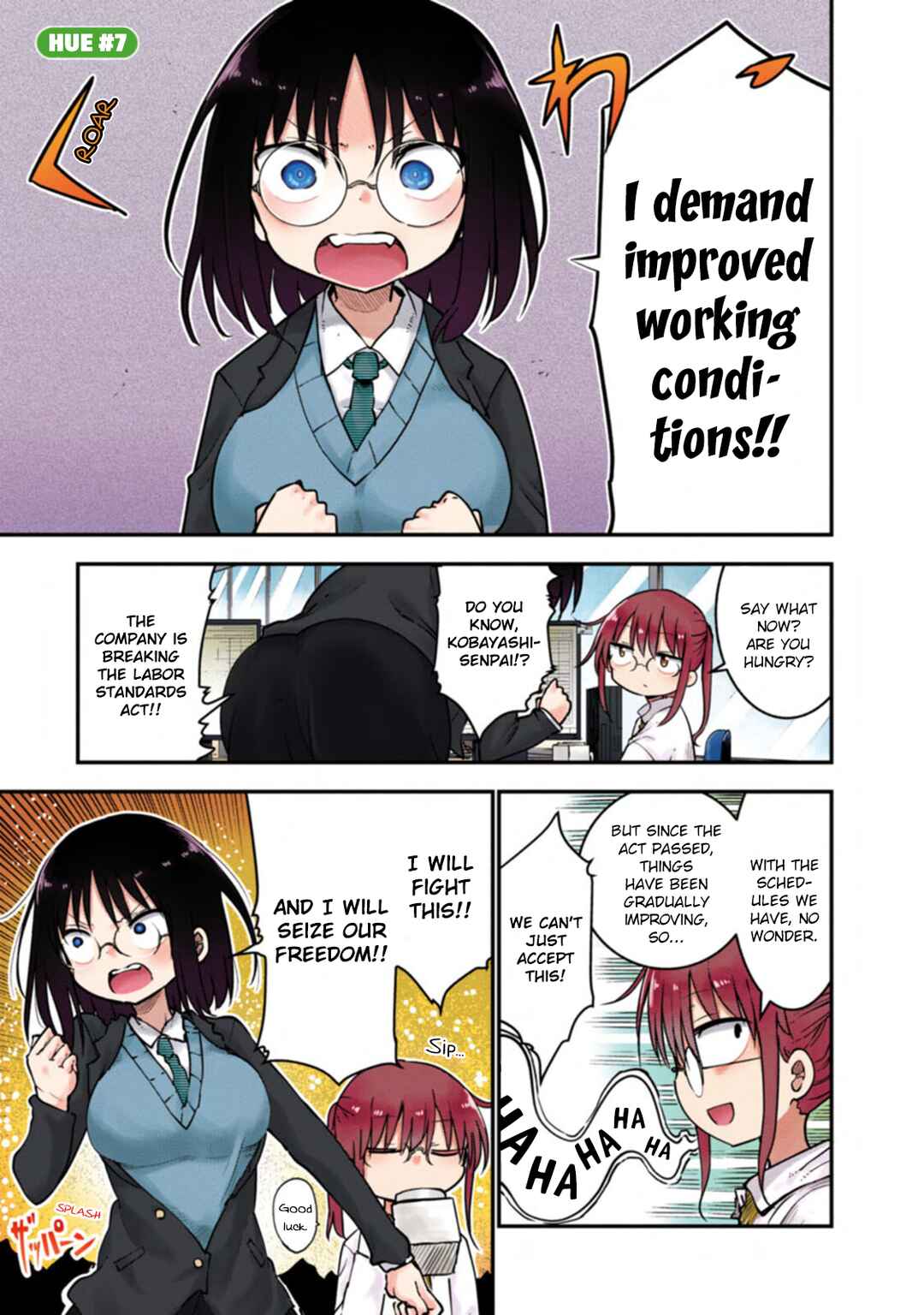 Page 1 Chapter 7 Kobayashi-san Chi no Maid Dragon (Official Colored)