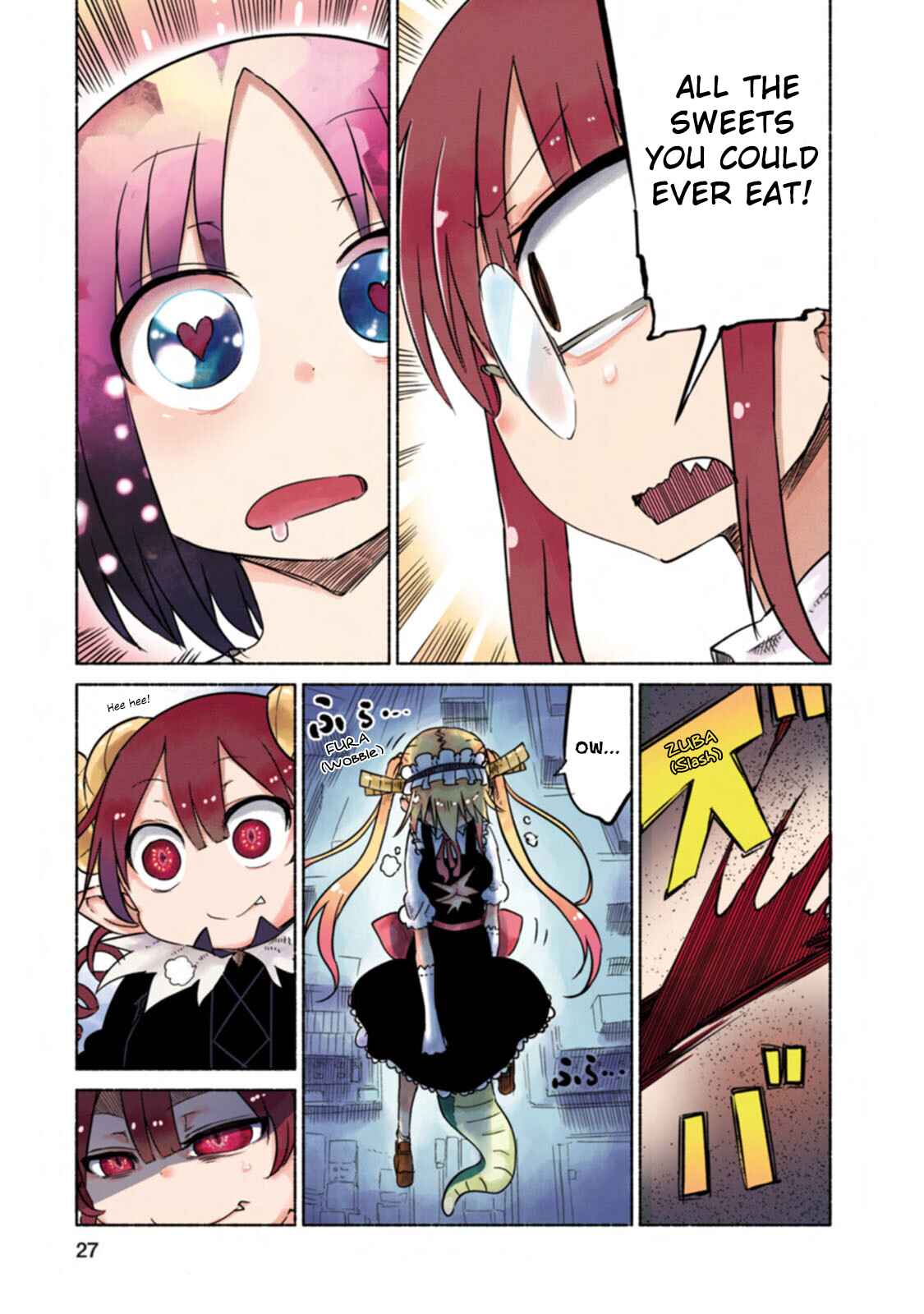 Page 11 Chapter 2 Kobayashi-san Chi no Maid Dragon (Official Colored)