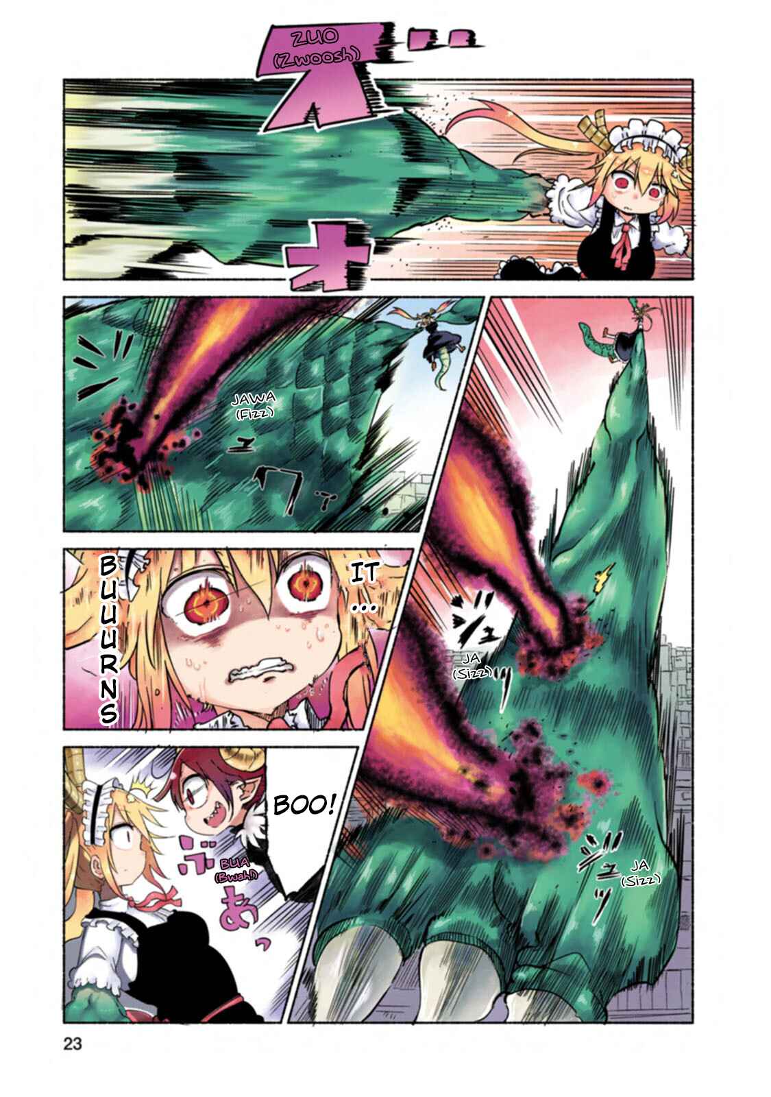 Page 7 Chapter 2 Kobayashi-san Chi no Maid Dragon (Official Colored)
