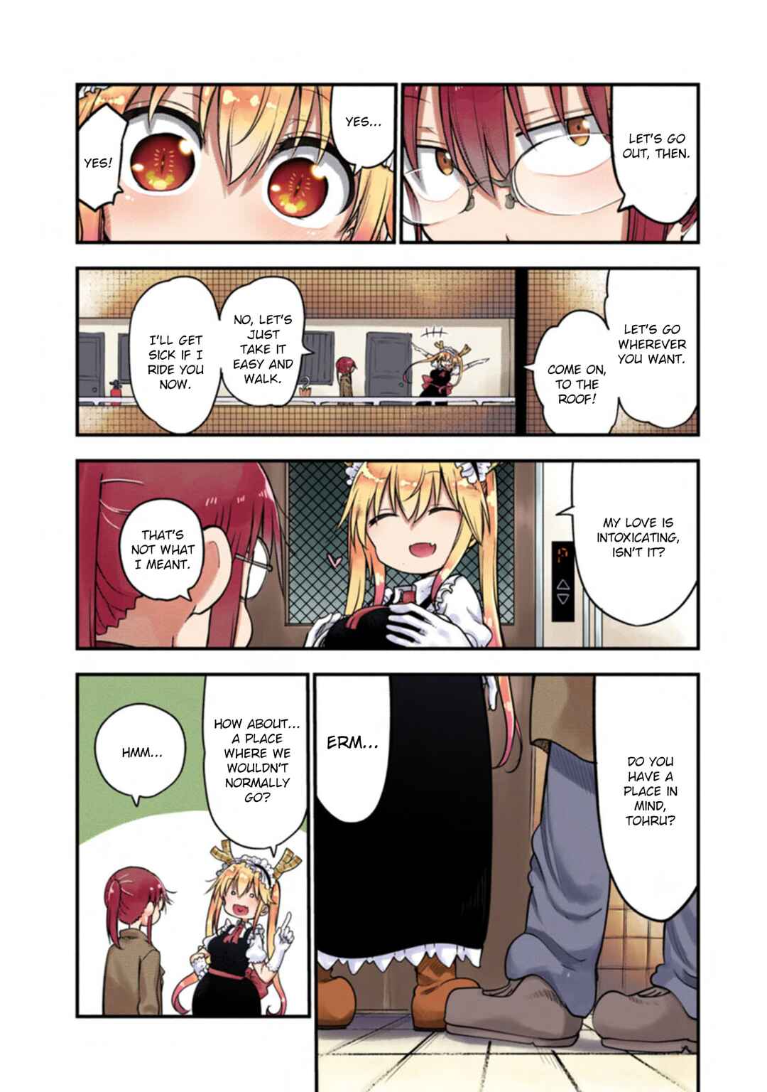 Page 6 Chapter 11 Kobayashi-san Chi no Maid Dragon (Official Colored)