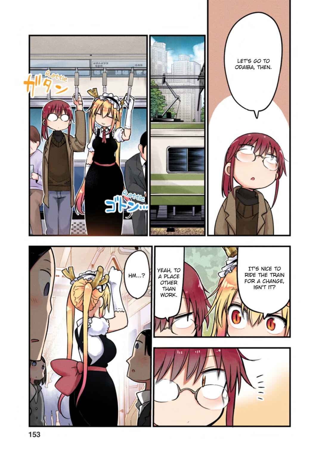 Page 7 Chapter 11 Kobayashi-san Chi no Maid Dragon (Official Colored)